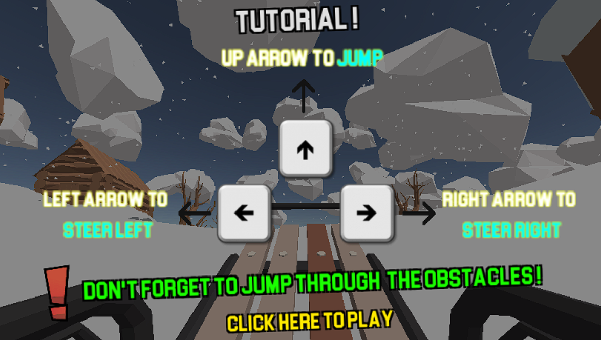 Snow Rider 3D Controls
